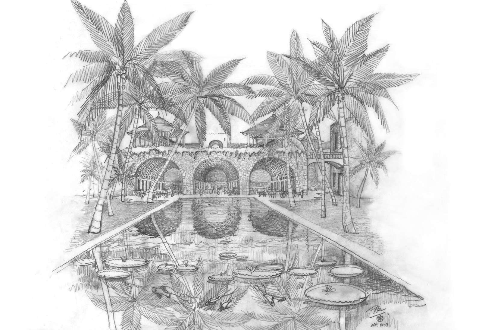 drawing by Jean-Francois Koenig ©