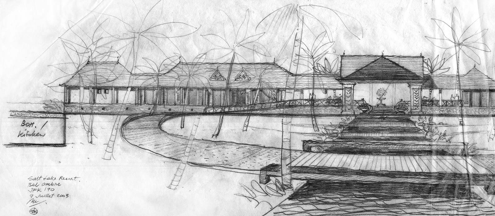 drawing by Jean-Francois Koenig ©