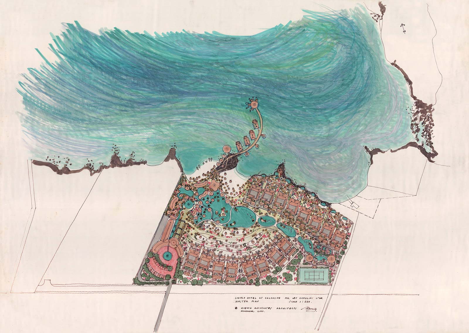 drawing by Jean-Francois Koenig ©