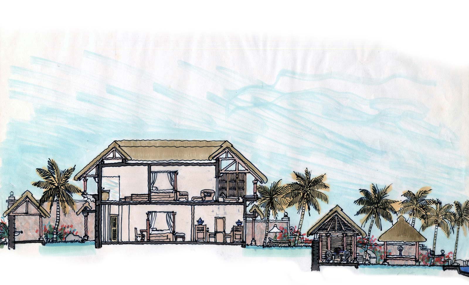 drawing by Jean-Francois Koenig ©