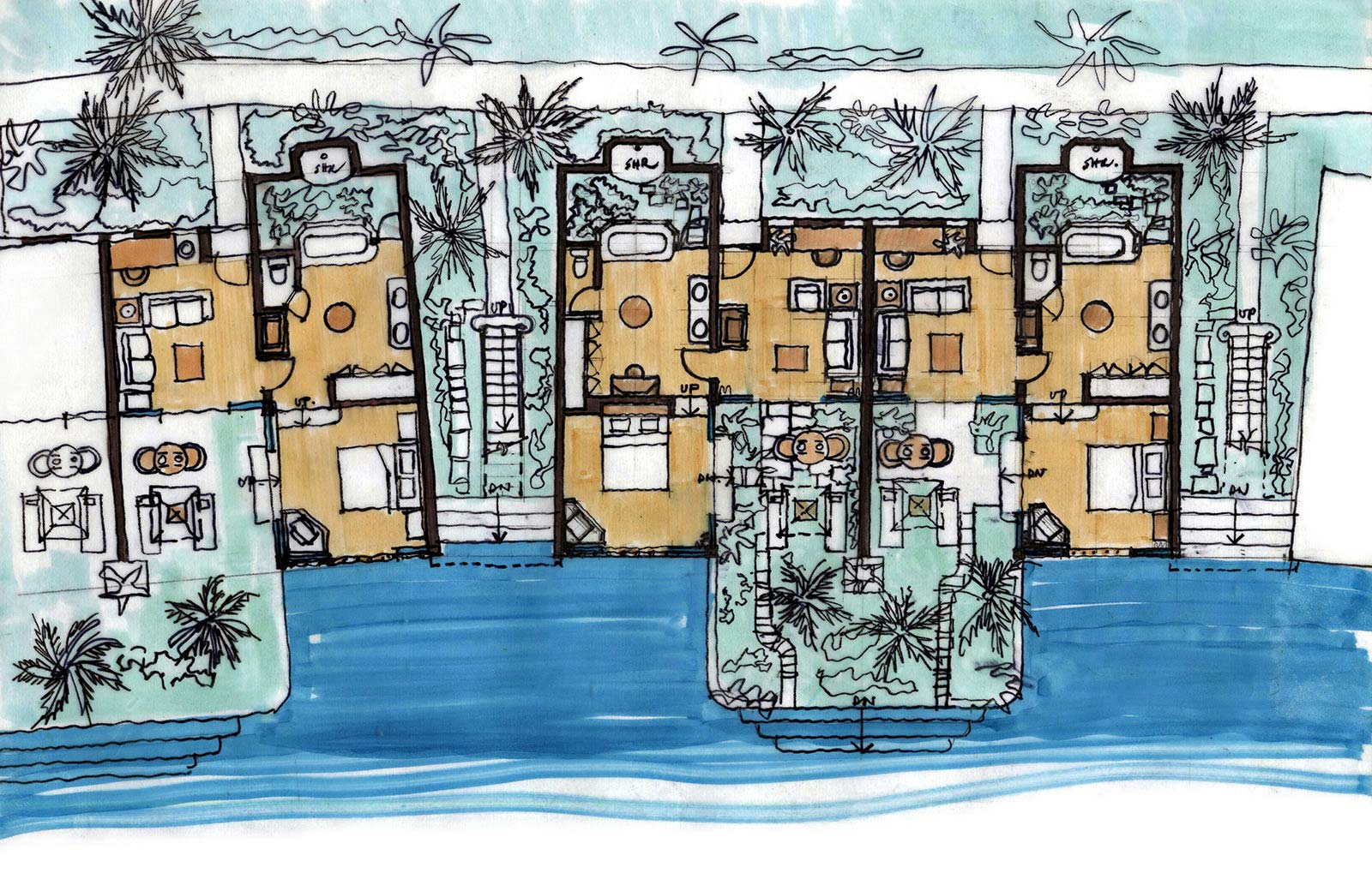 drawing by Jean-Francois Koenig ©