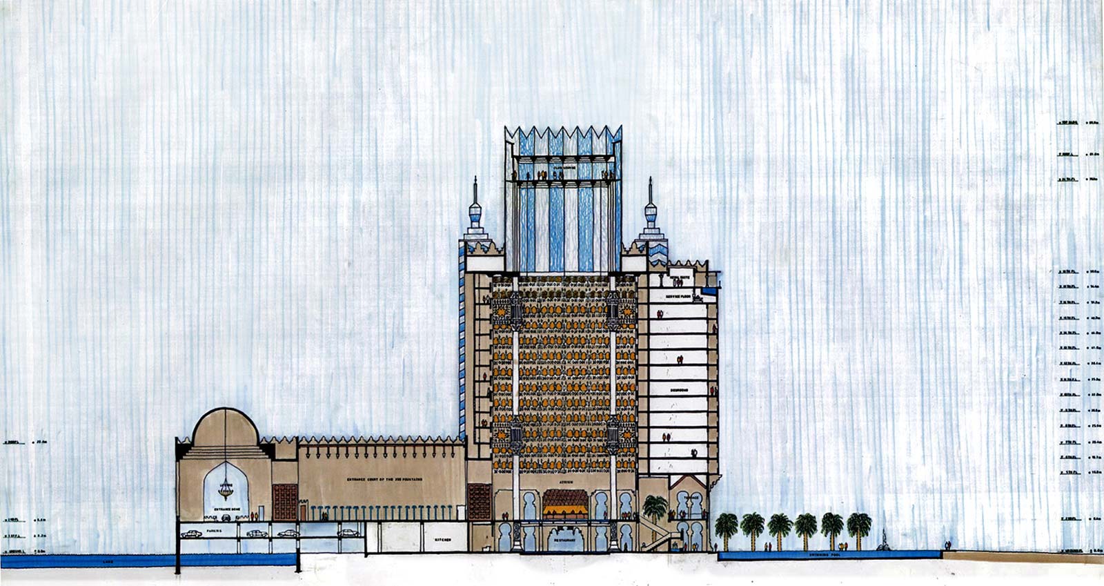 drawing by Jean-Francois Koenig ©