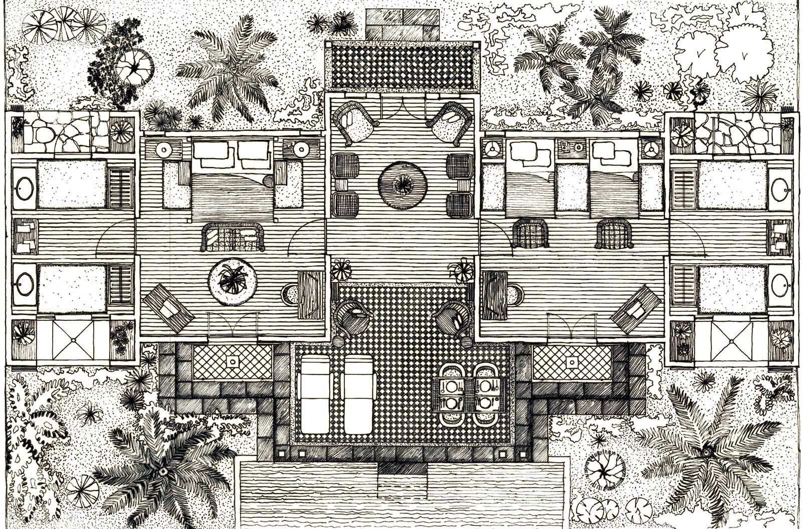 drawing by Jean-Francois Koenig ©