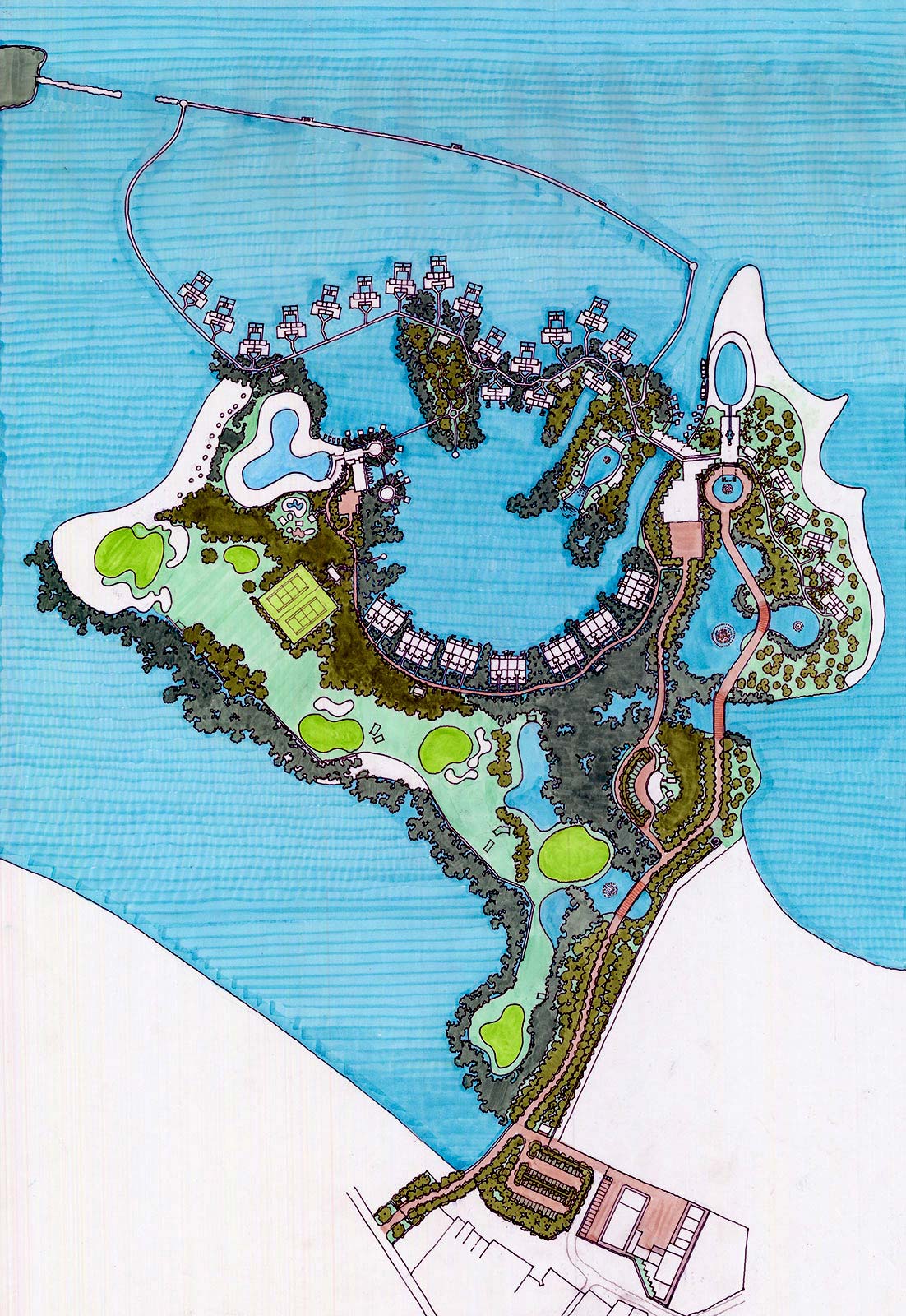 drawing by Jean-Francois Koenig ©