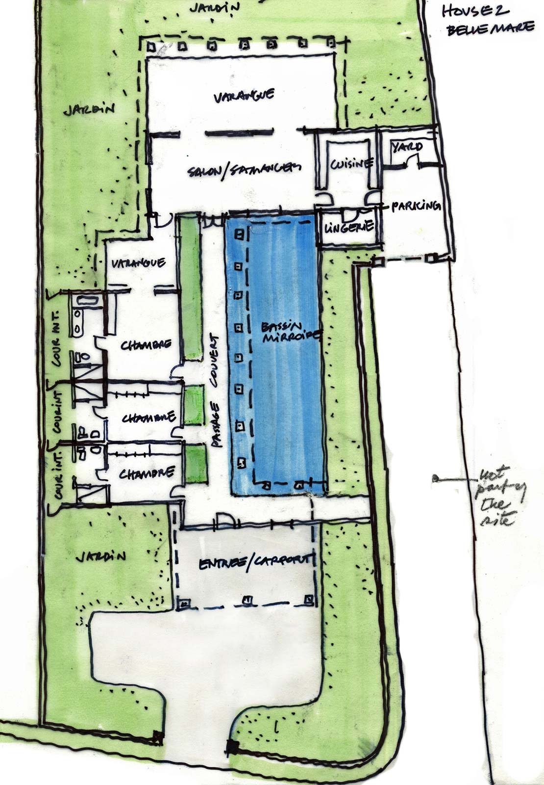 drawing by Jean-Francois Koenig ©