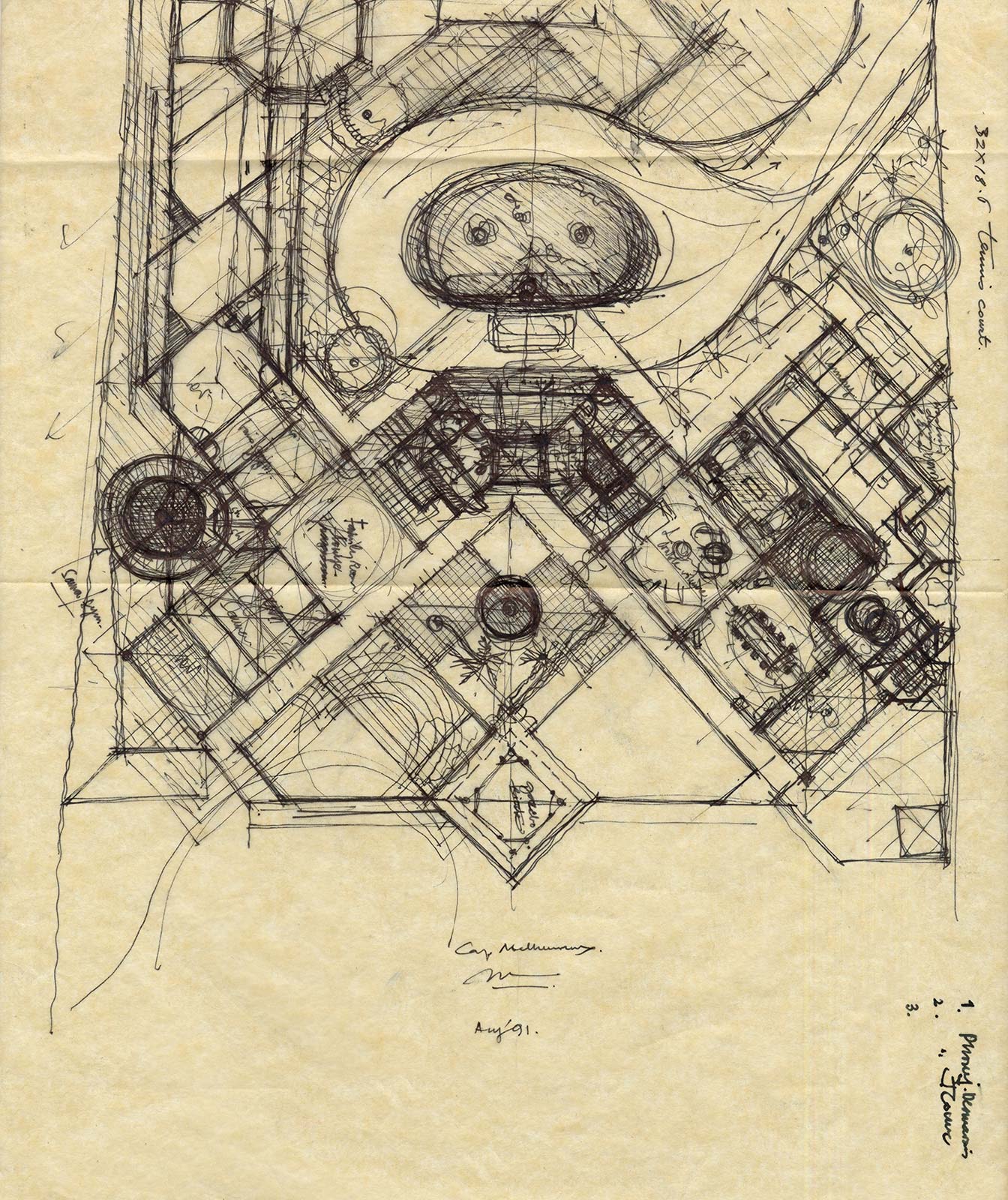 drawing by Jean-Francois Koenig ©