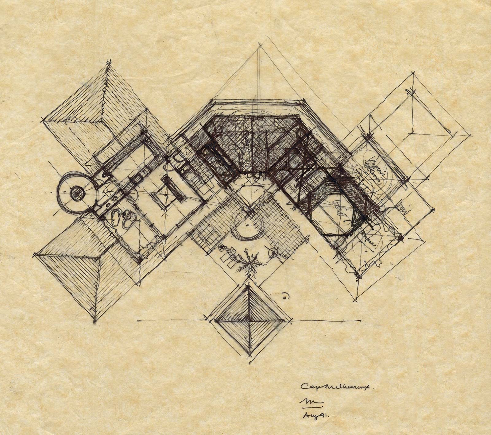 drawing by Jean-Francois Koenig ©