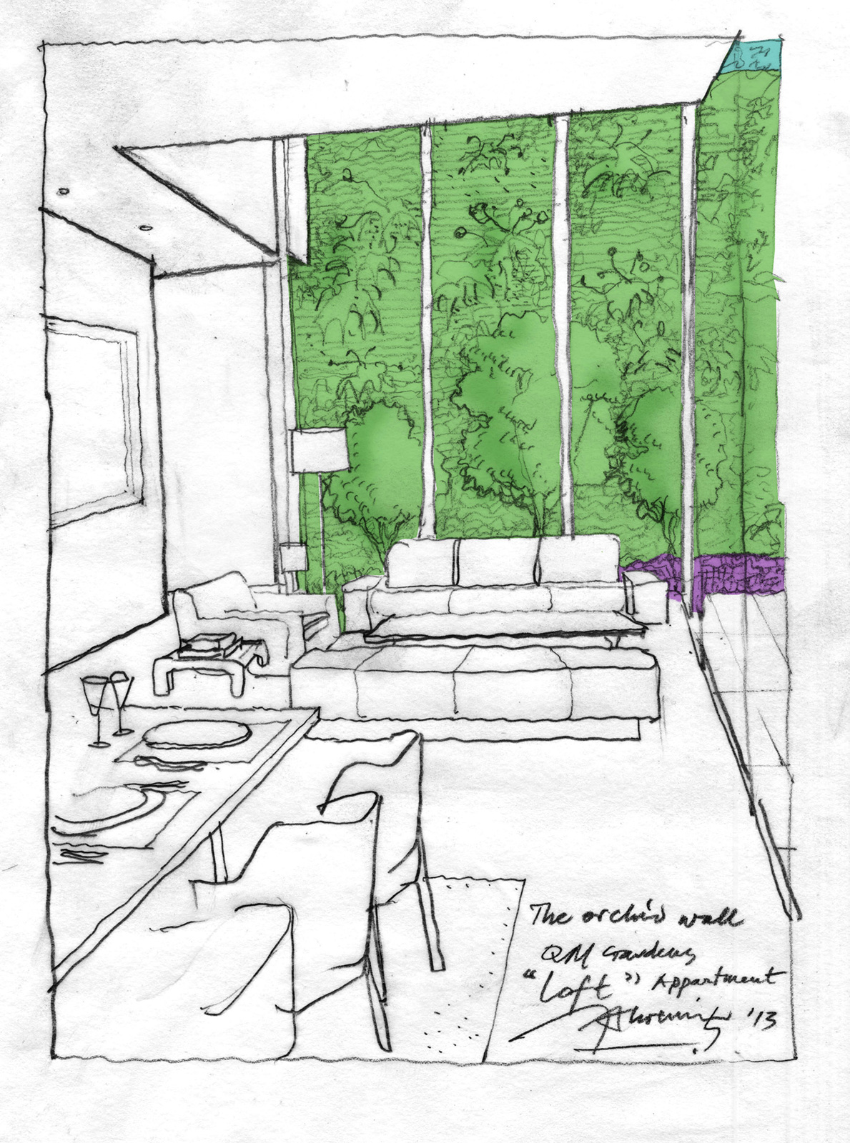 drawing by Jean-Francois Koenig ©