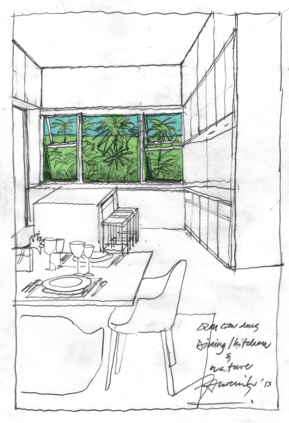 drawing by Jean-Francois Koenig ©