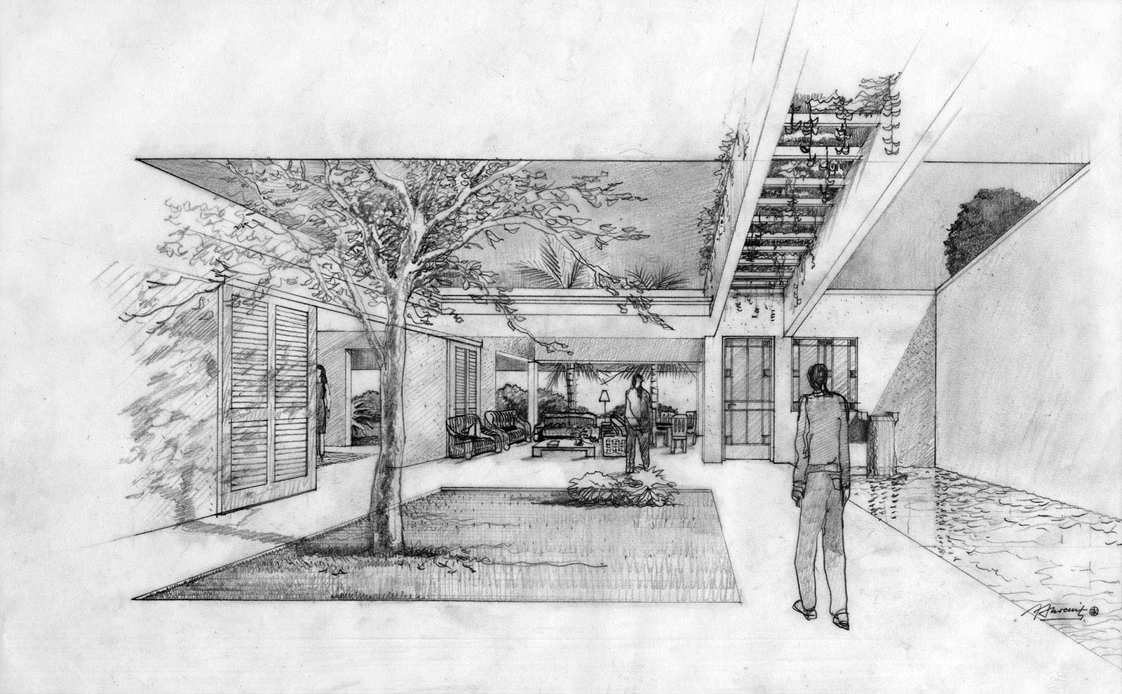 drawing by Jean-Francois Koenig ©