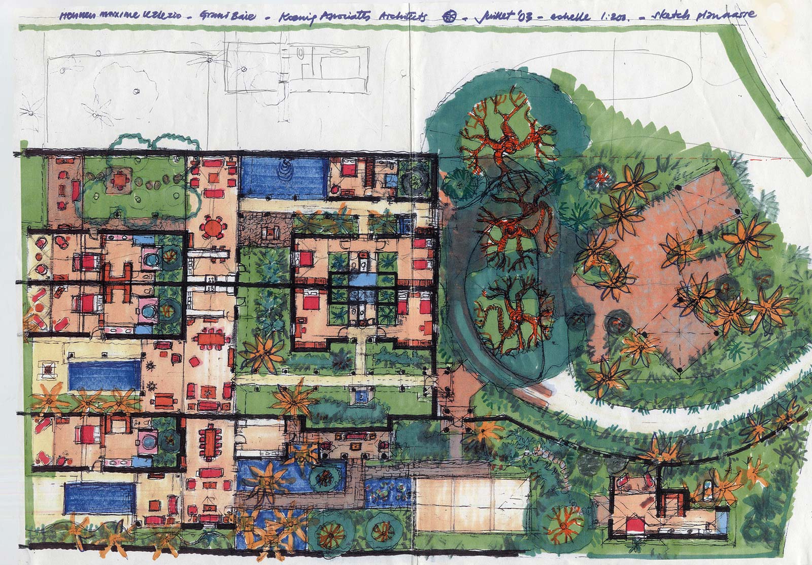 drawing by Jean-Francois Koenig ©